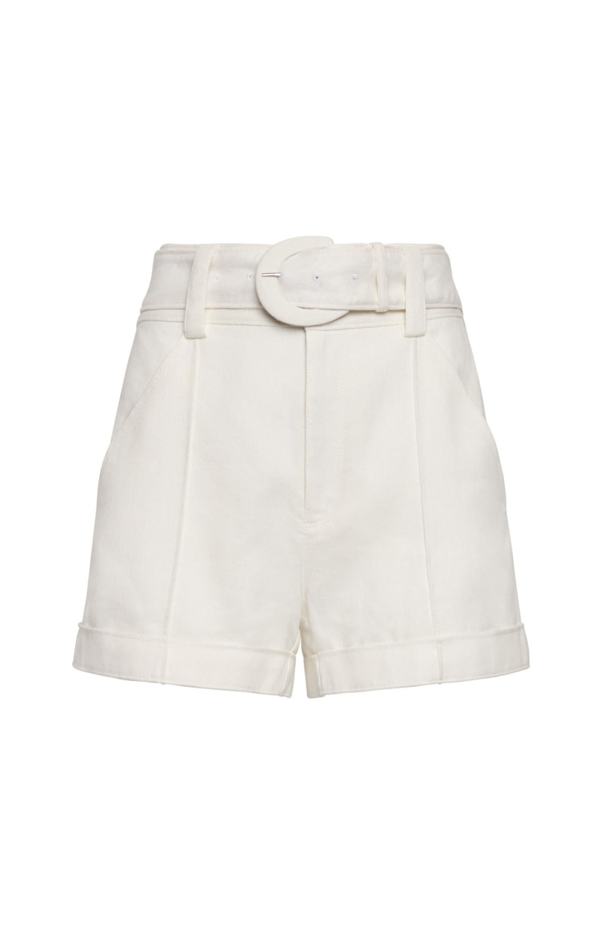 Cinq à Sept Linen Suiting Aldi Short