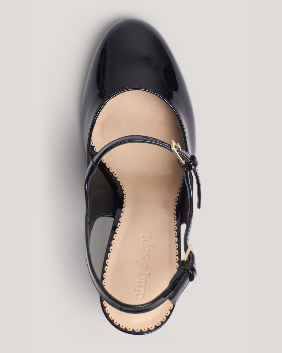 Cinq à Sept Lola Patent Slingback Heel