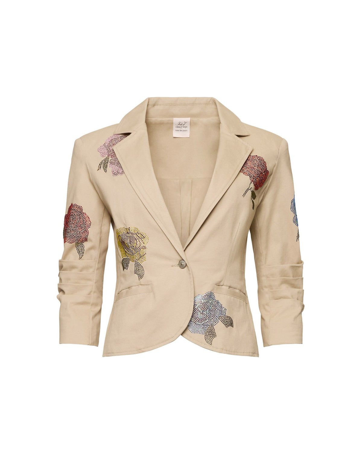 Cinq à Sept Heatset Roses Le Petit Khloe Blazer