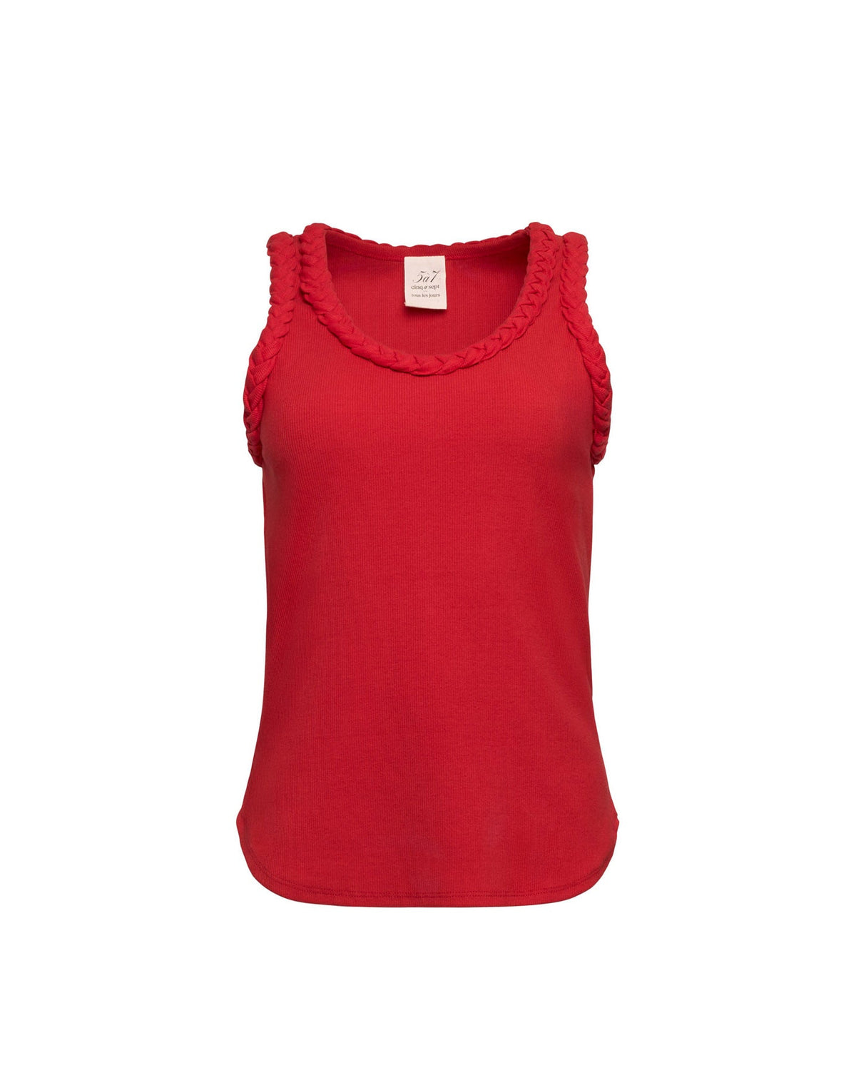 Cinq à Sept Braided Tank Top
