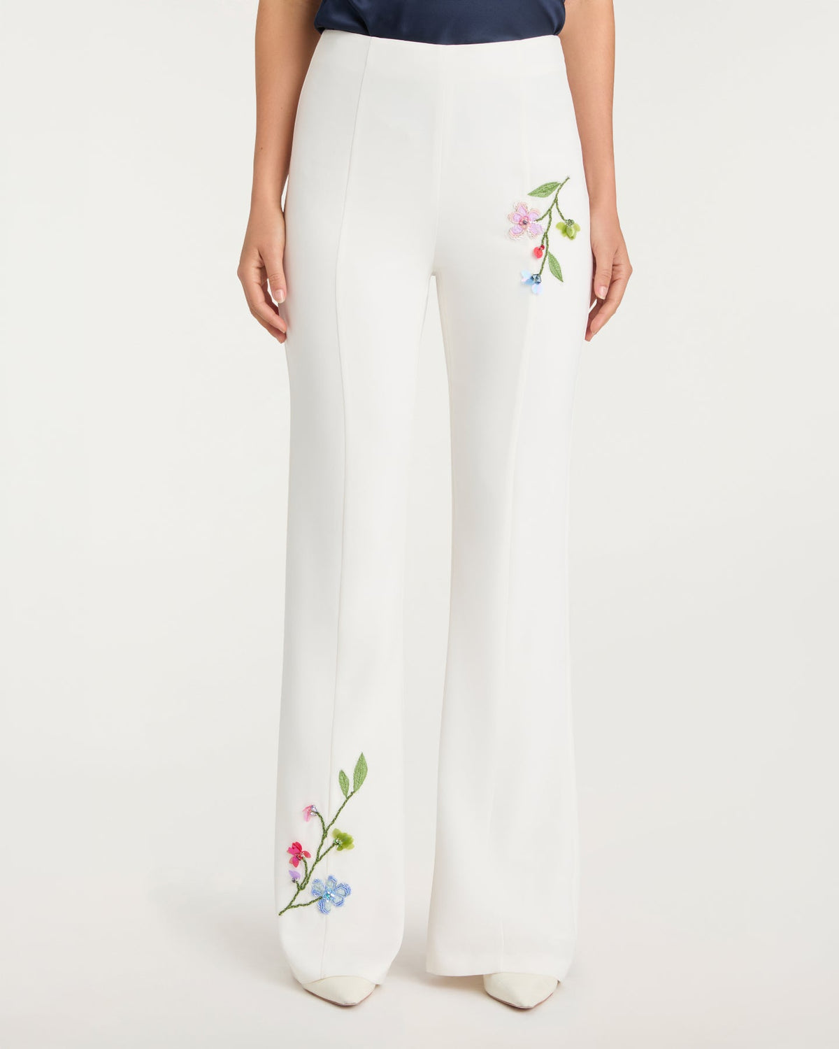 Cinq à Sept Floral Vine Kailyn Pant