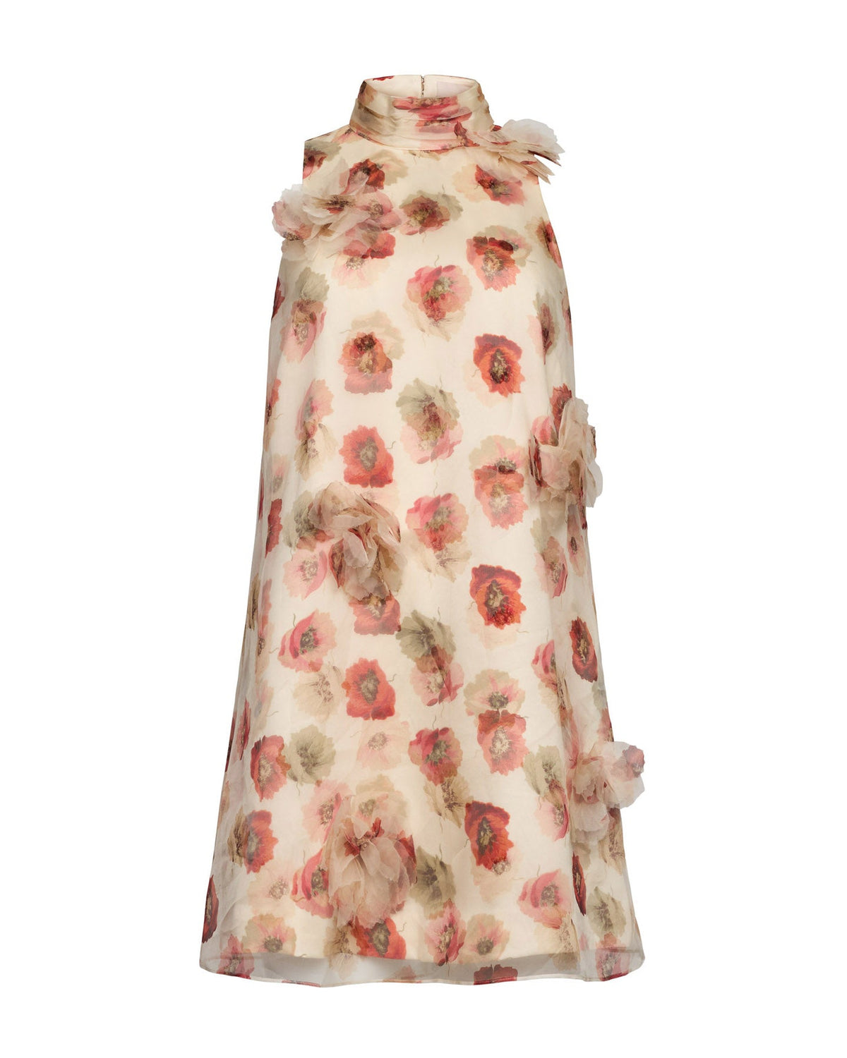 Cinq à Sept Floating Poppies Sylvia Dress