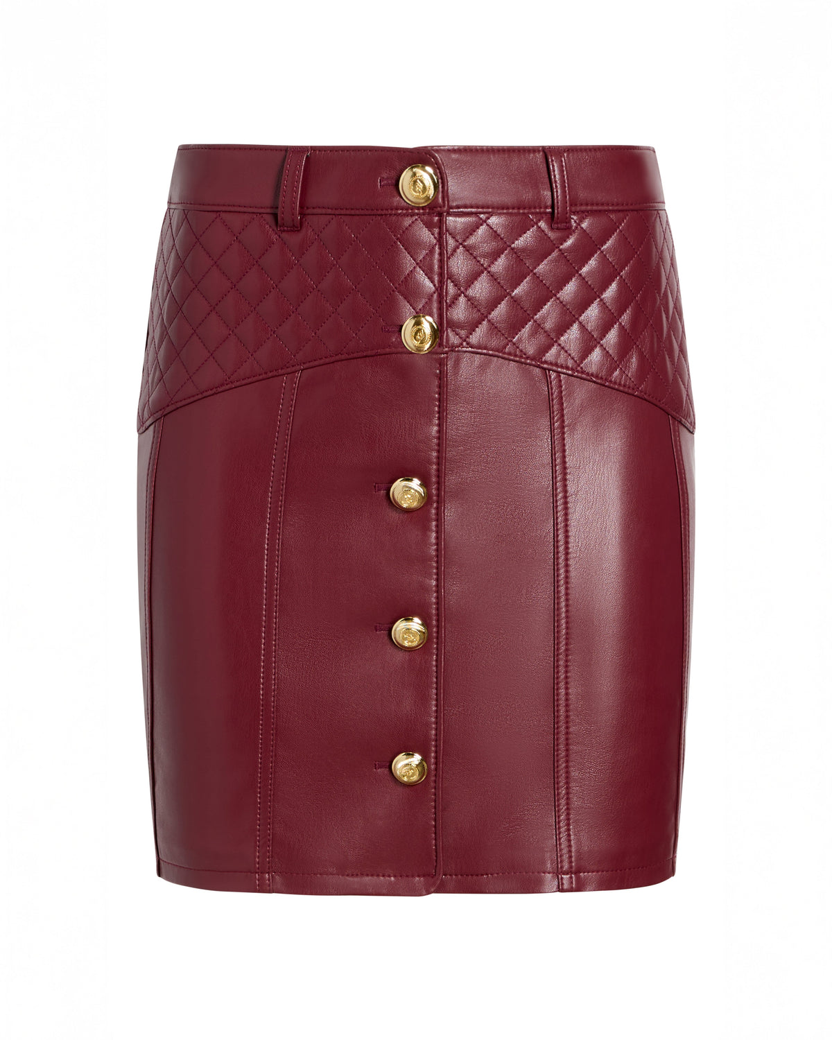 Cinq à Sept Vegan Leather Claudia Skirt