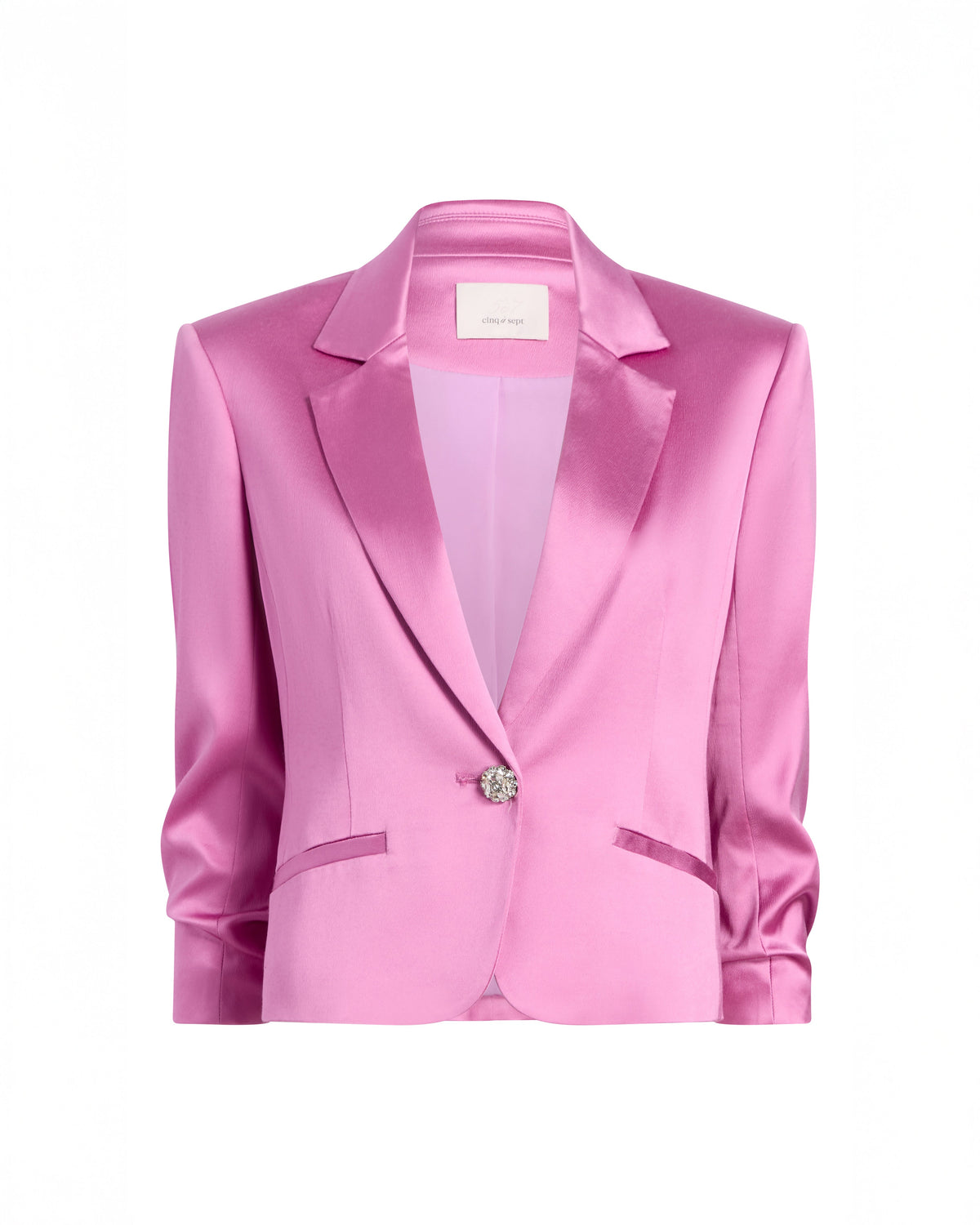 Cinq à Sept Textured Satin Le Petit Khloe Blazer