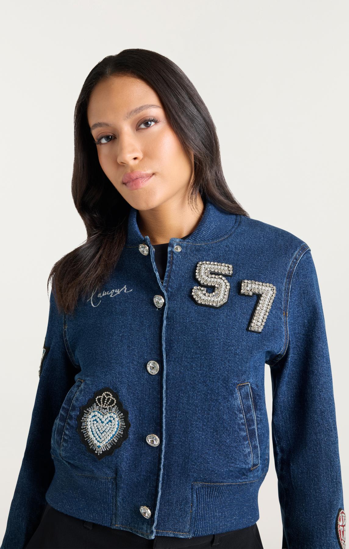 Cinq à Sept Varsity Dominique Jean Jacket