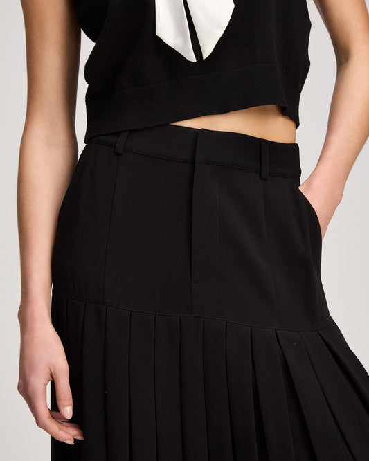Cinq à Sept Crepe Bane Skirt