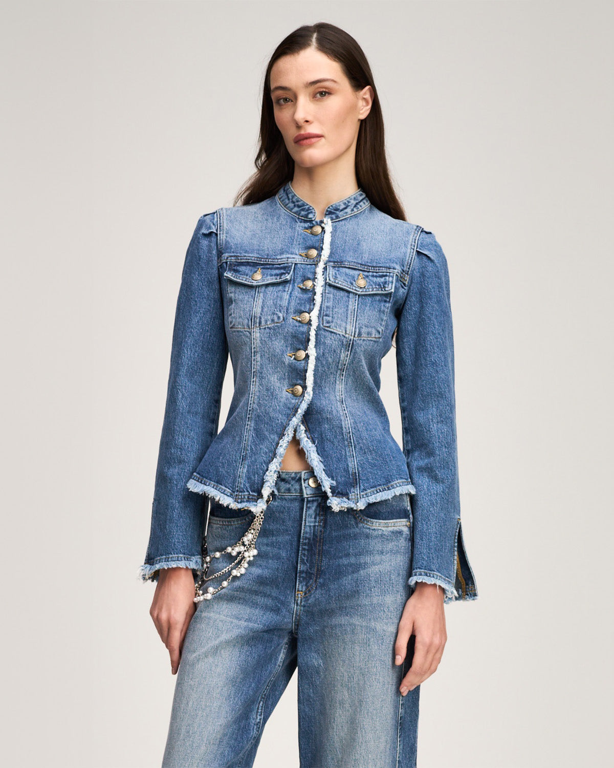 Cinq à Sept Avril Jean Jacket