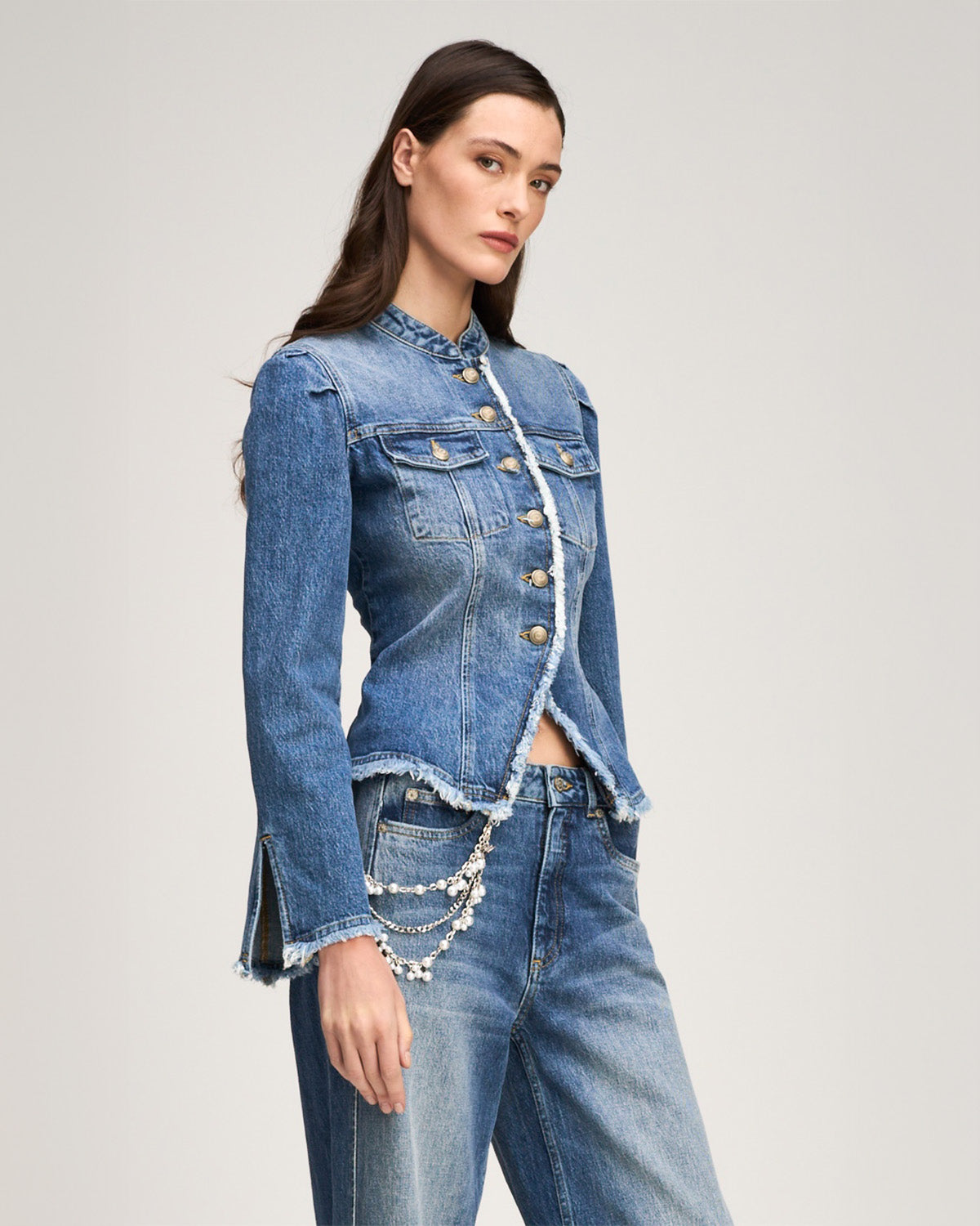 Cinq à Sept Avril Jean Jacket