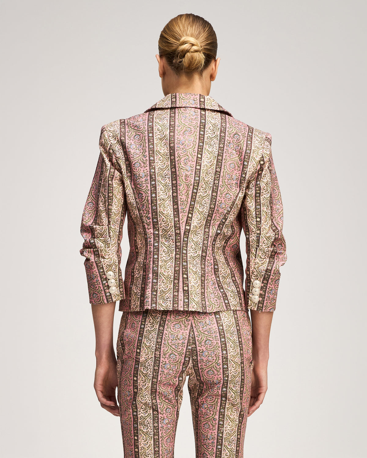 Cinq à Sept Pepper Paisley Le Petit Khloe Jean Blazer