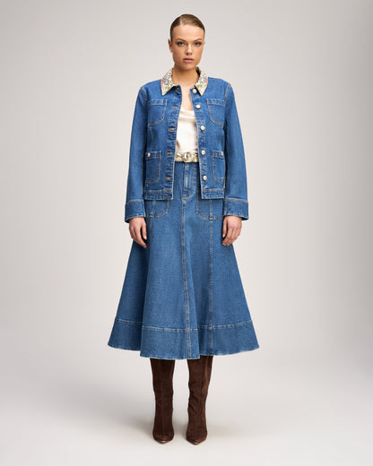 Cinq à Sept Dalton Jean Jacket