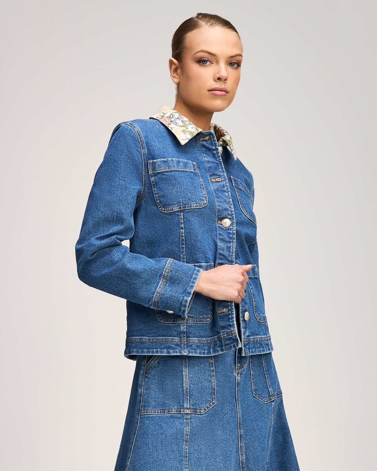 Cinq à Sept Dalton Jean Jacket