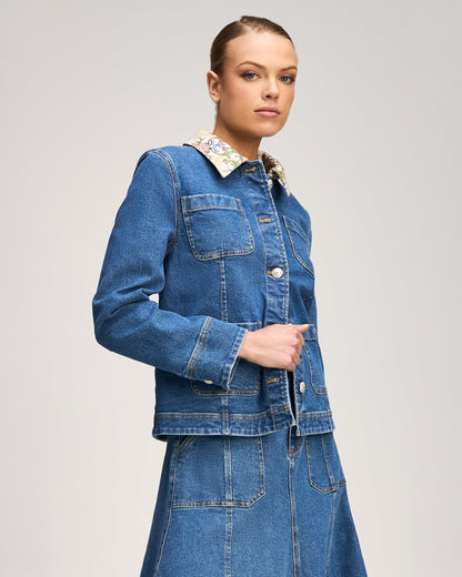 Cinq à Sept Dalton Jean Jacket