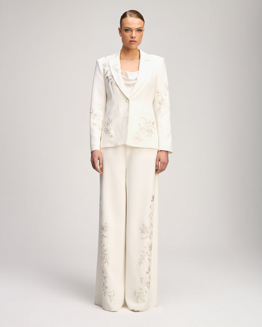 Cinq à Sept Rococo Embroidered Karlie Blazer