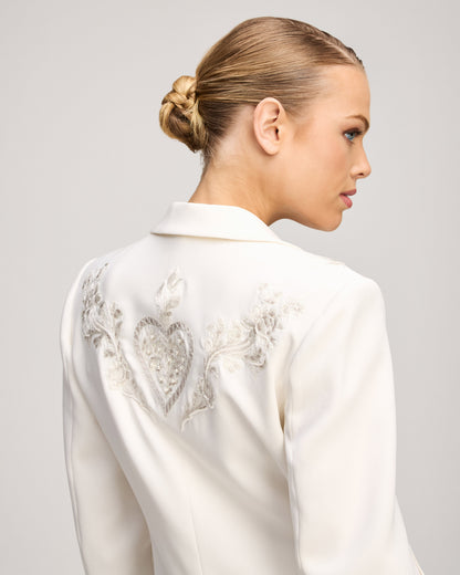 Cinq à Sept Rococo Embroidered Karlie Blazer