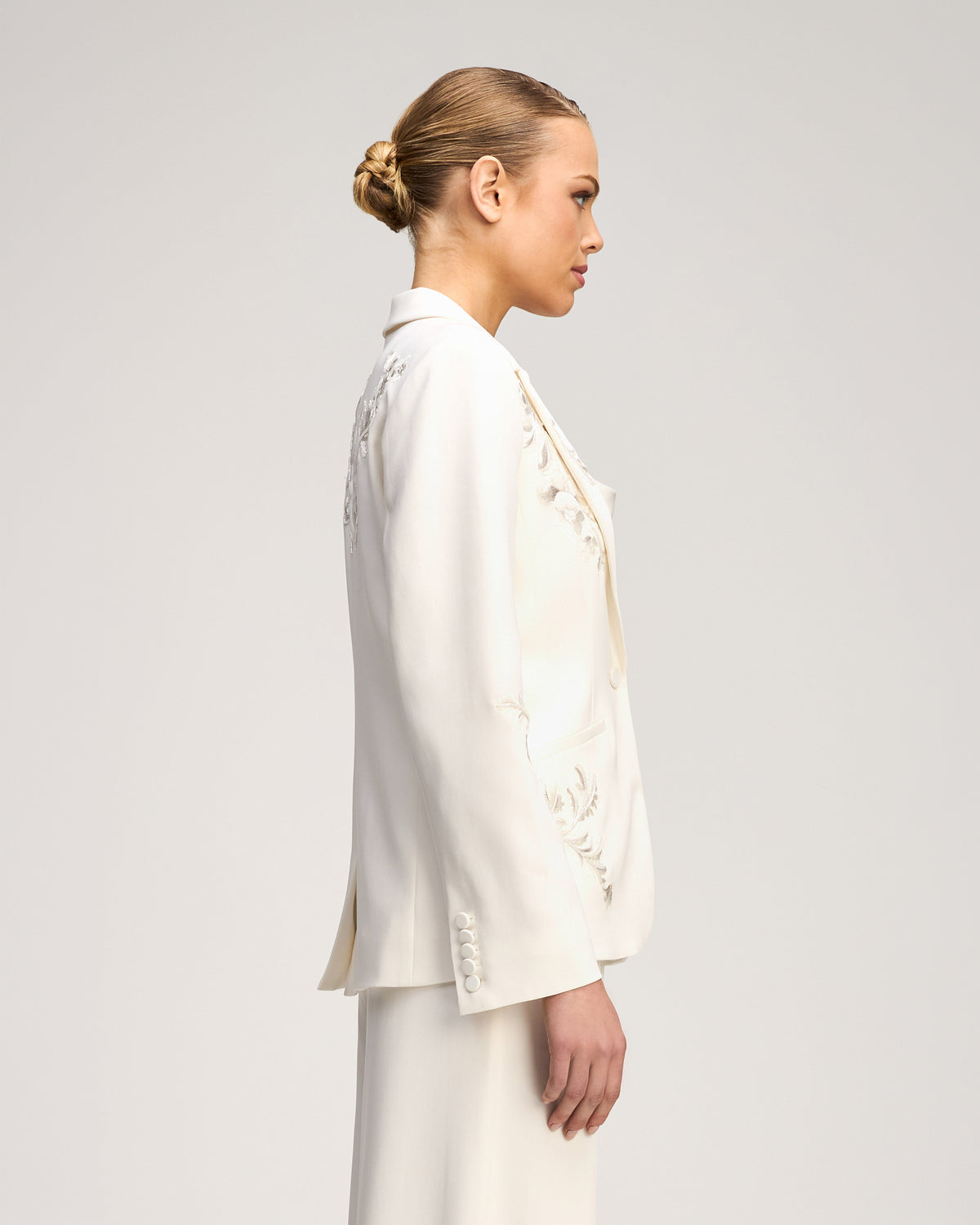 Cinq à Sept Rococo Embroidered Karlie Blazer