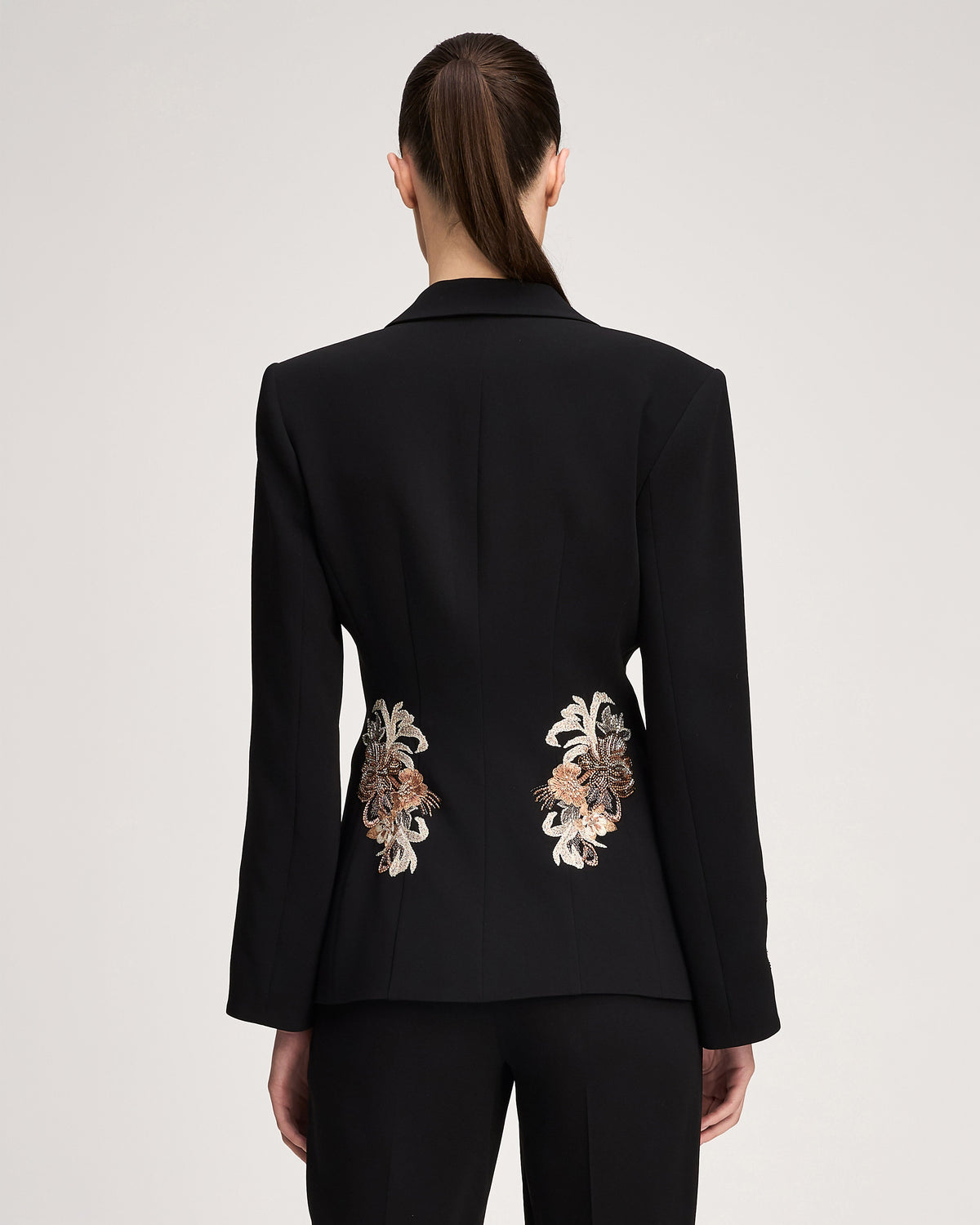 Cinq à Sept Floral Border Isby Jacket