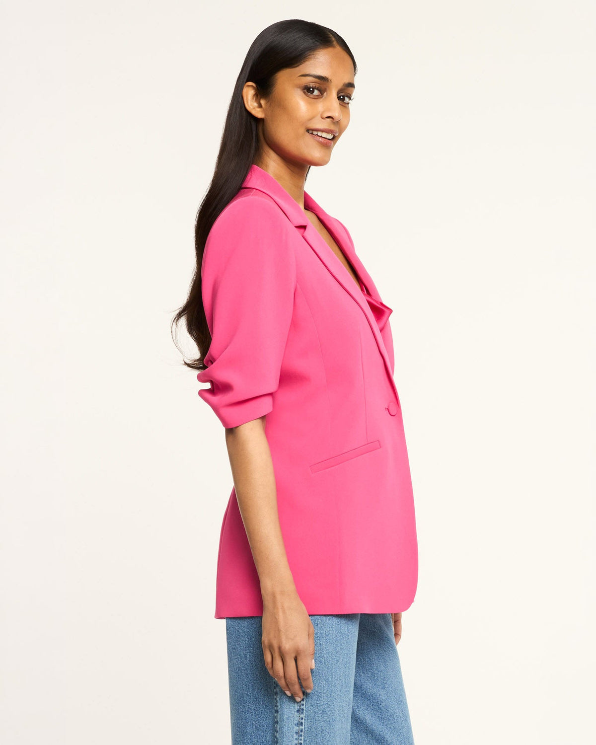 Cinq à Sept Short Sleeve Khloe Blazer