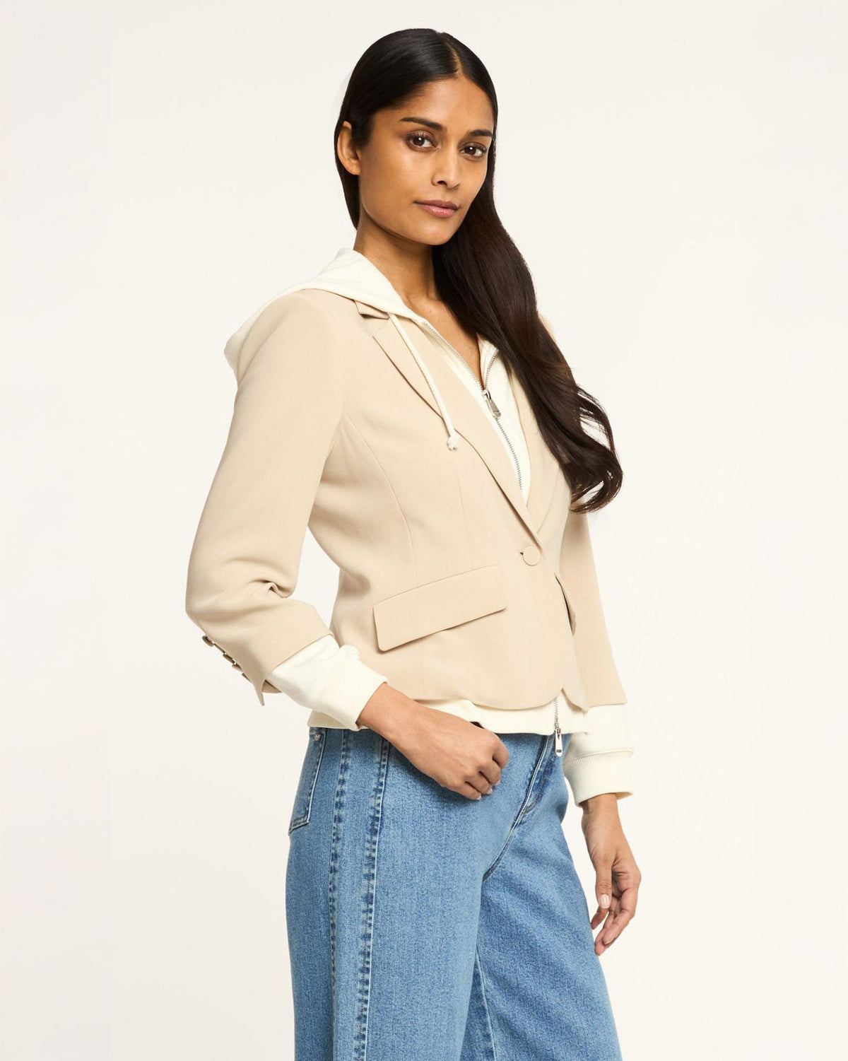 Cinq à Sept Zip Up Le Petit Khloe Blazer