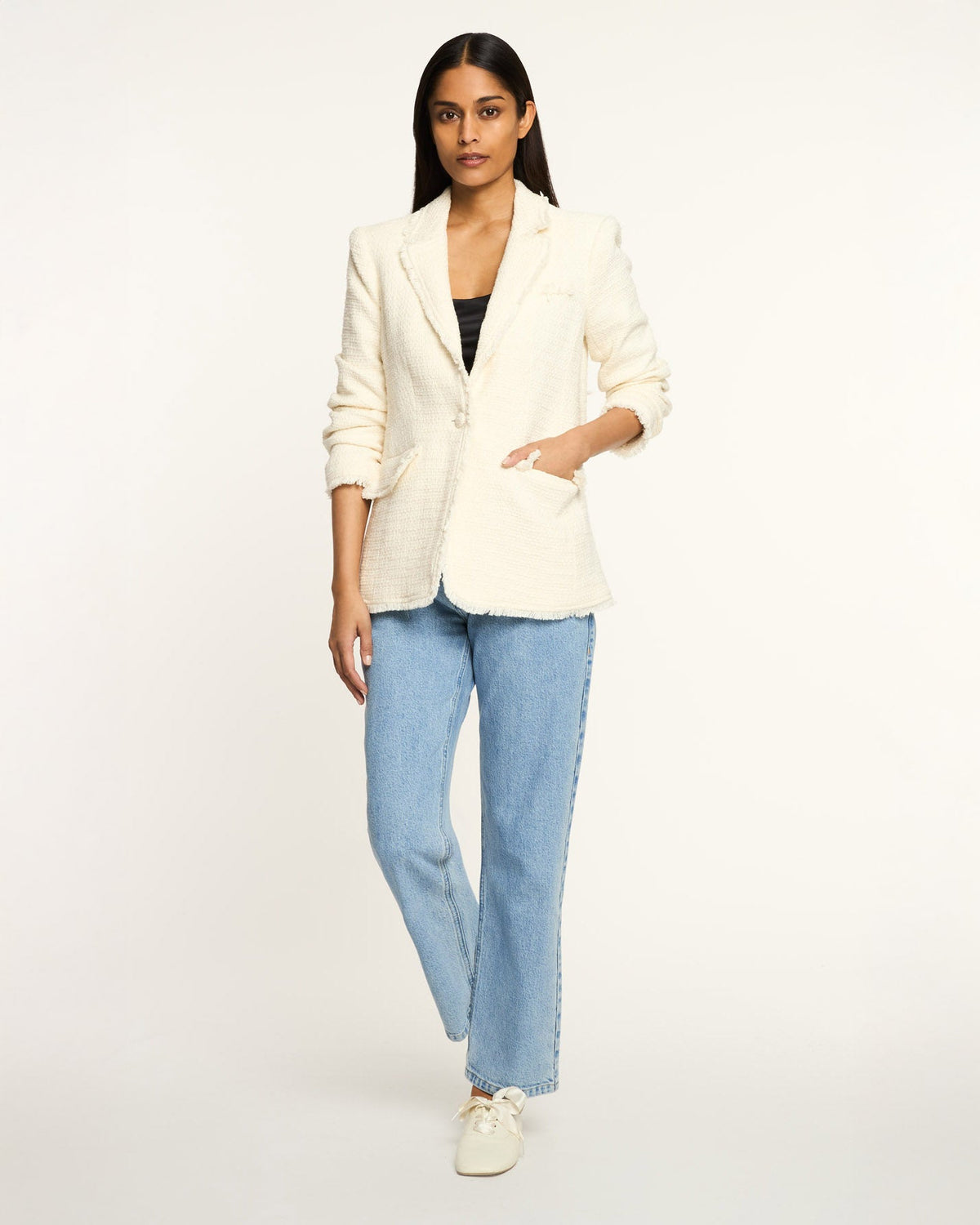 Cinq à Sept Boucle Khloe Blazer