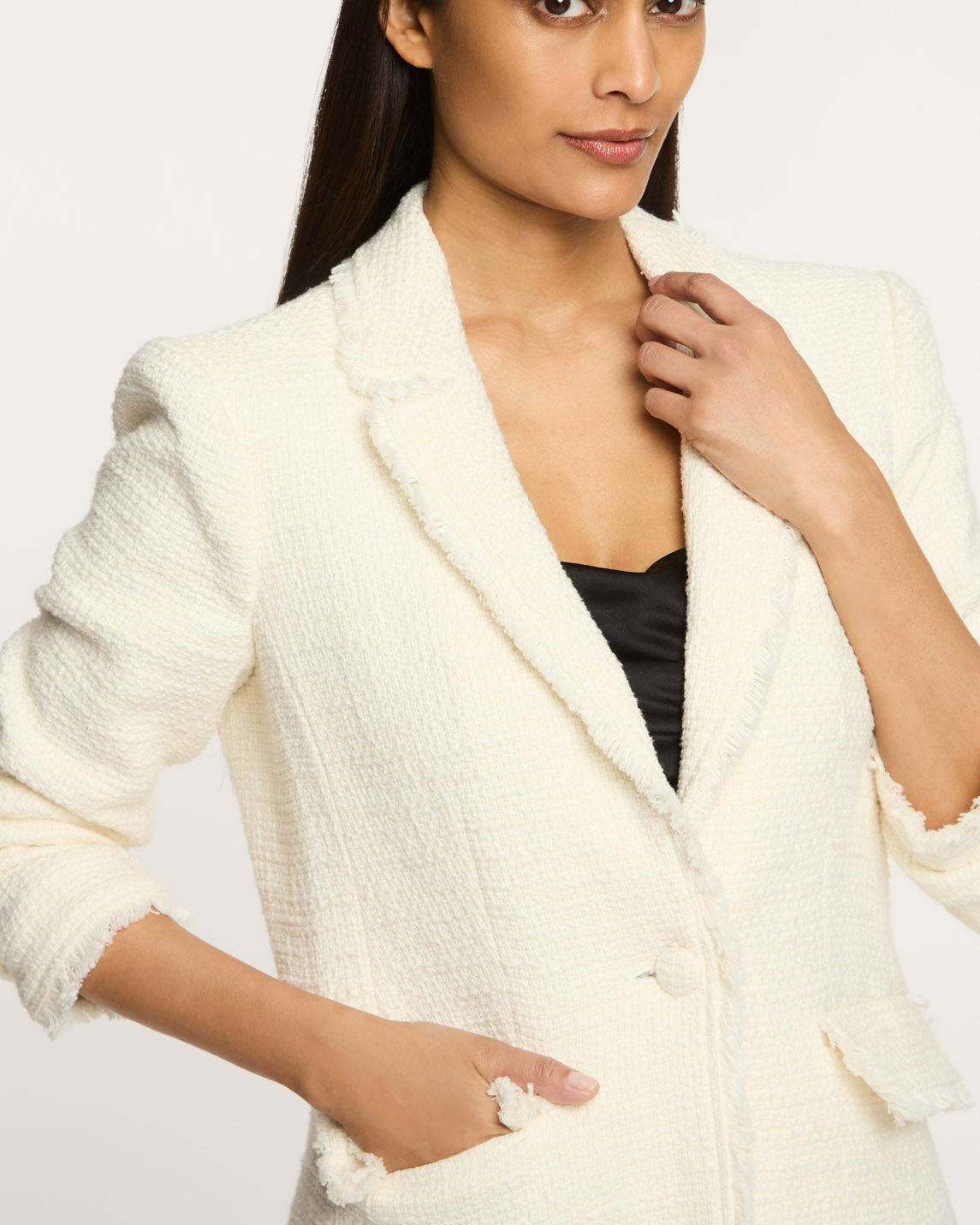 Cinq à Sept Boucle Khloe Blazer