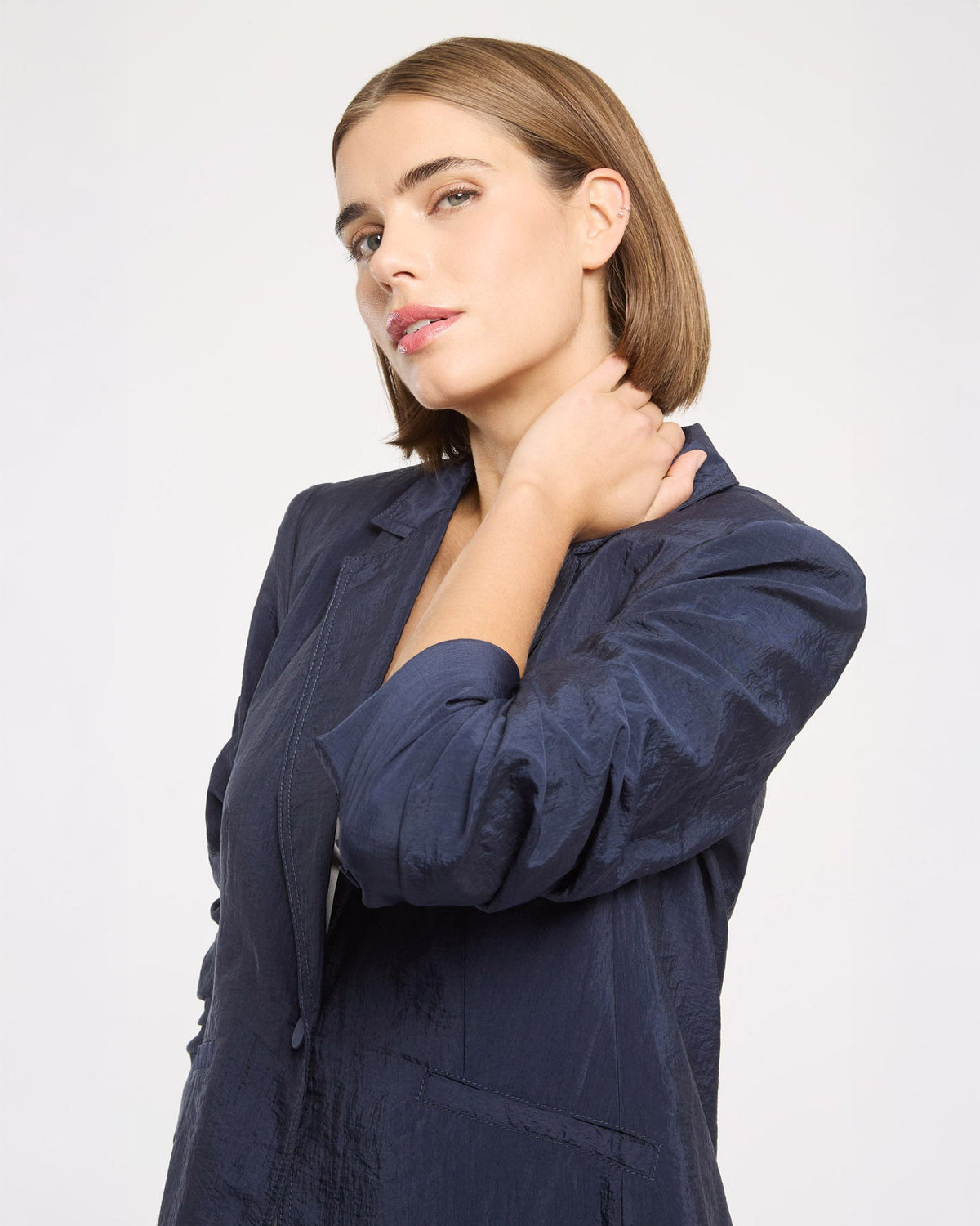 Cinq à Sept Tumbled Woven Khloe Blazer