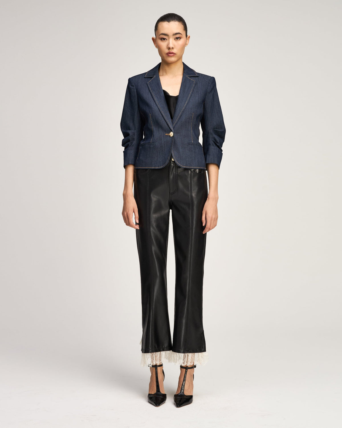 Cinq à Sept Petit Khloe Jean Blazer