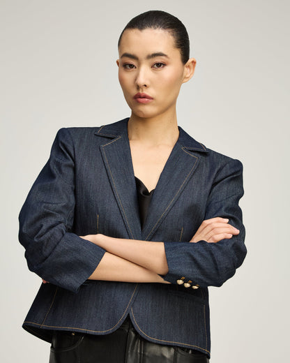 Cinq à Sept Petit Khloe Jean Blazer