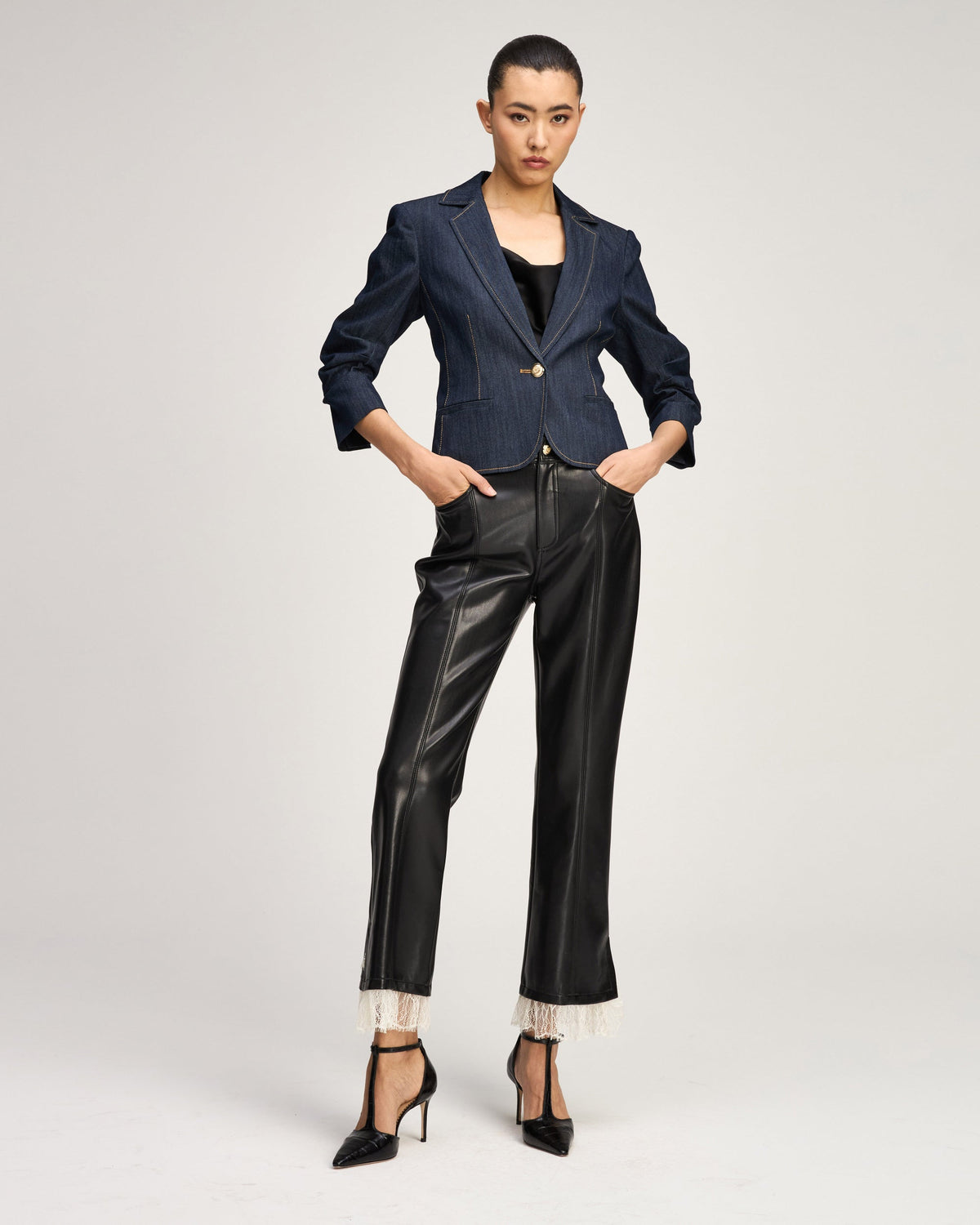 Cinq à Sept Petit Khloe Jean Blazer