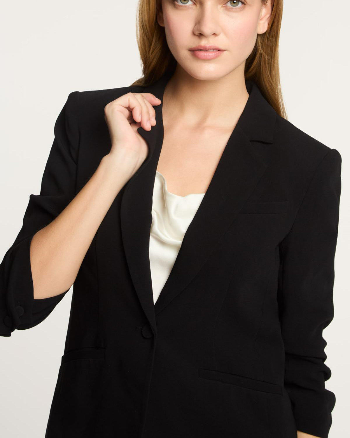 Cinq à Sept Crepe Khloe Blazer