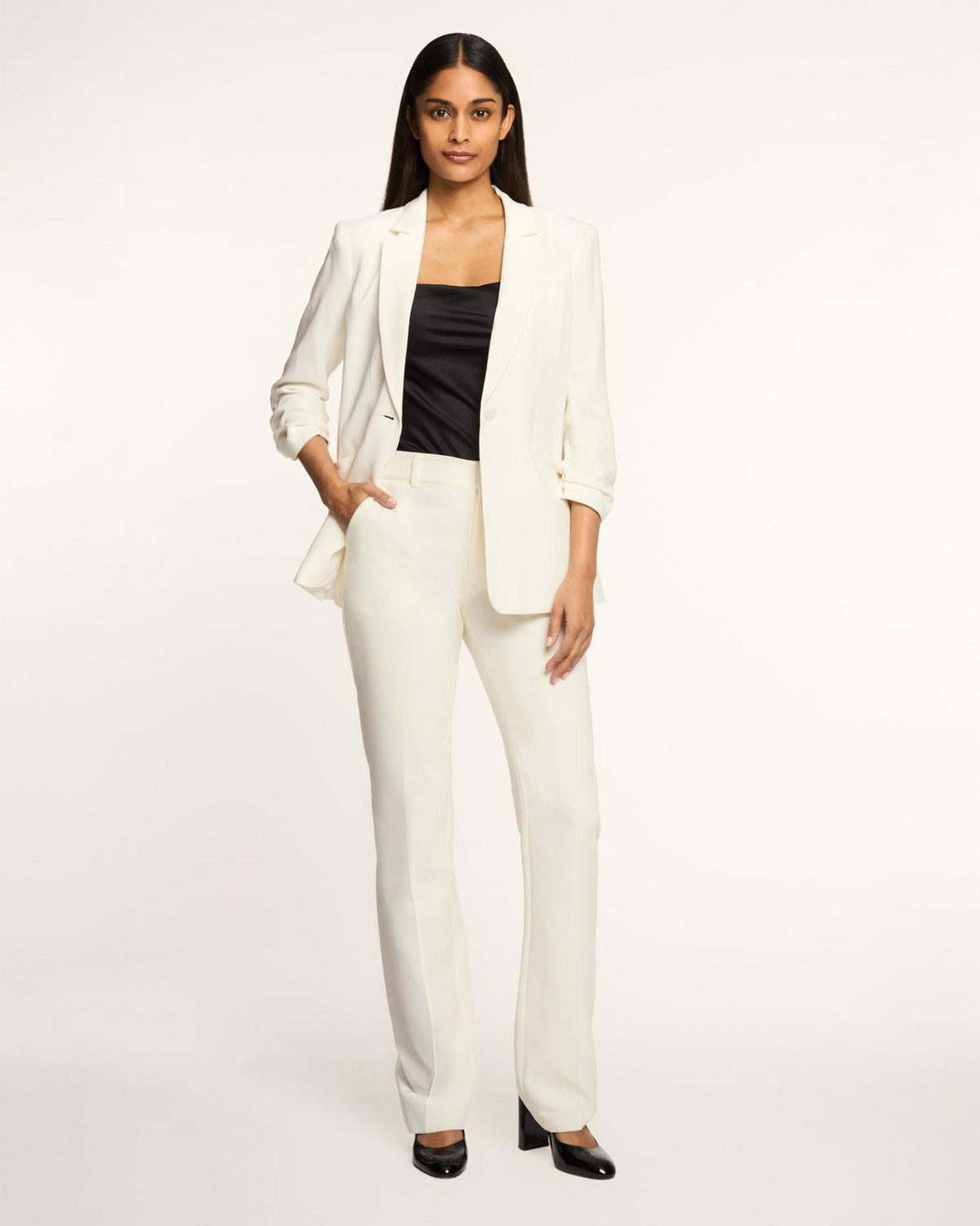 Cinq à Sept Crepe Khloe Blazer