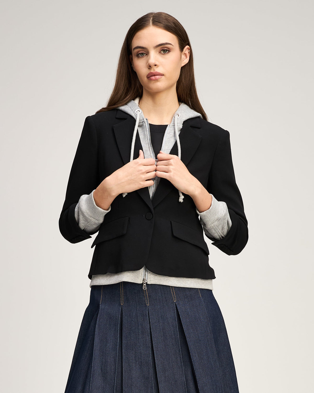 Cinq à Sept Zip Up Le Petit Khloe Blazer