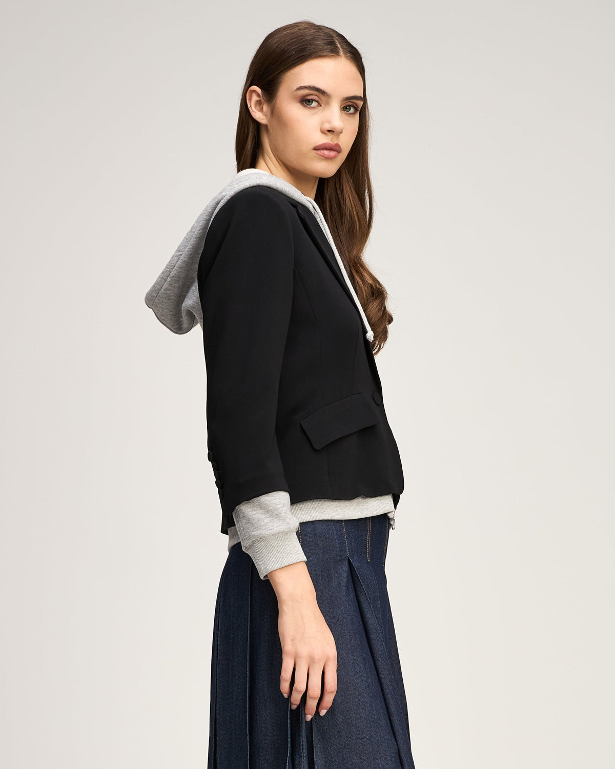 Cinq à Sept Zip Up Le Petit Khloe Blazer