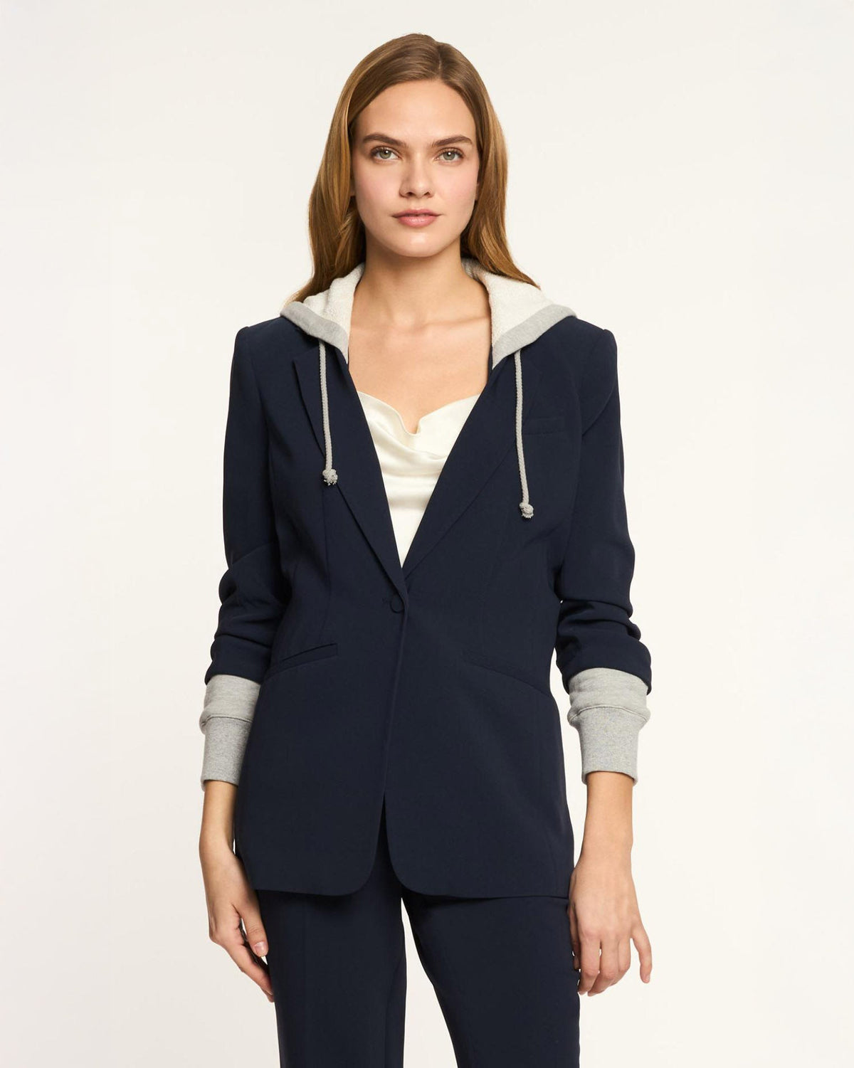 Cinq à Sept Hooded Khloe Jacket