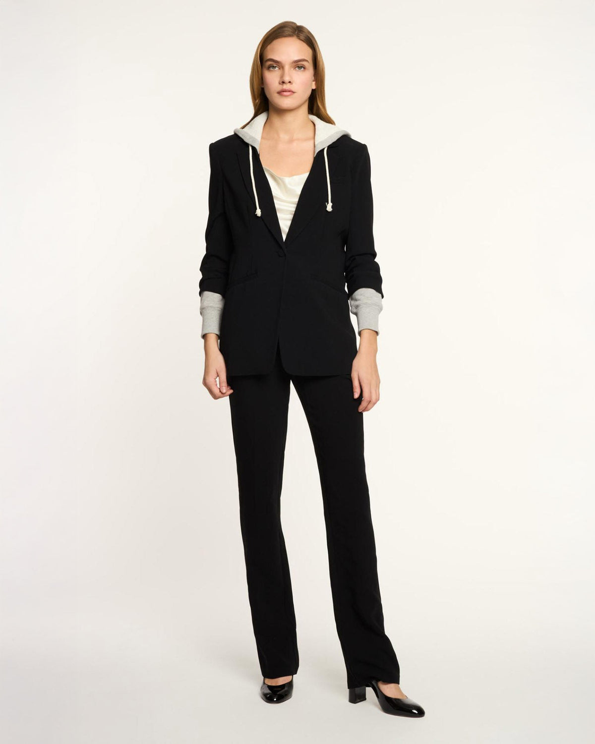 Cinq à Sept Hooded Khloe Blazer