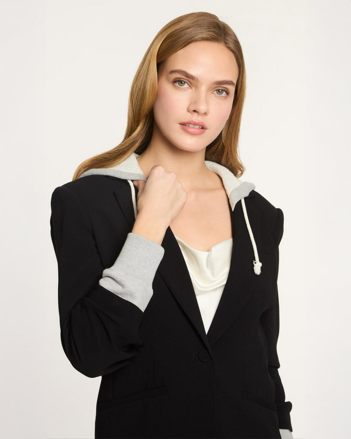 Cinq à Sept Hooded Khloe Blazer