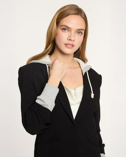 Cinq à Sept Hooded Khloe Blazer