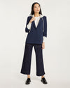 Navy/Ivory