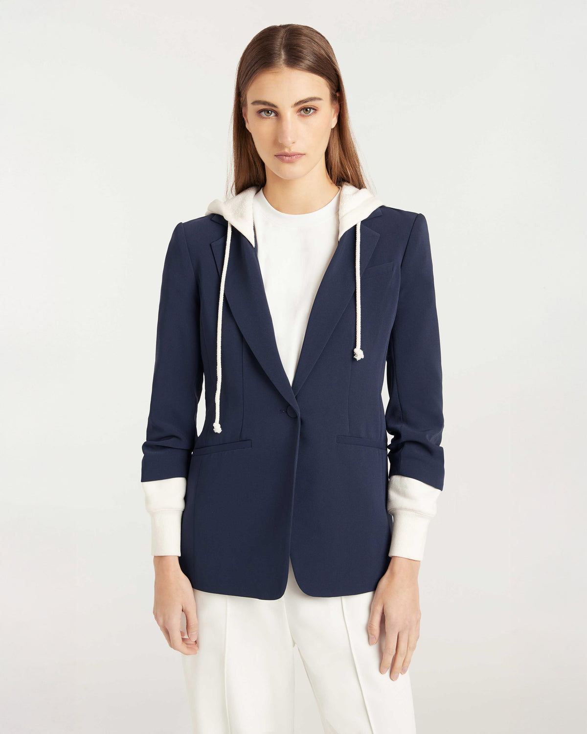 Cinq à Sept Hooded Khloe Blazer