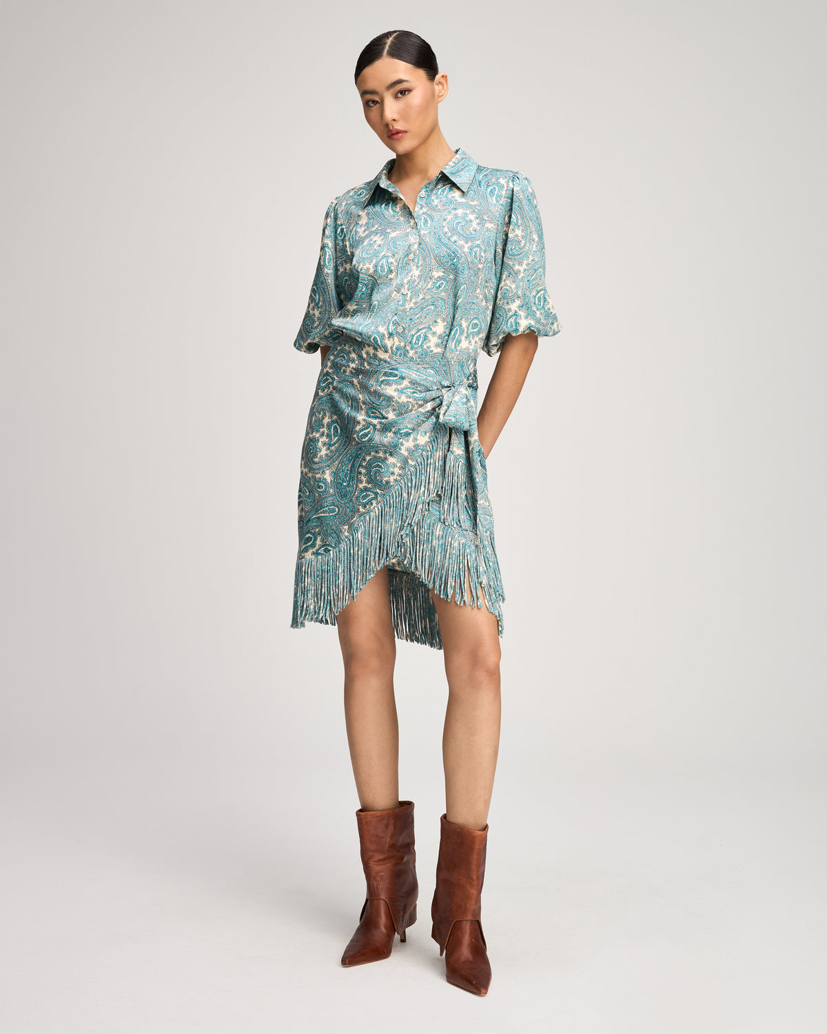 Cinq à Sept Hendrix Paisley Kember Dress