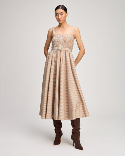 Cinq à Sept Clara Stripe Zoie Dress