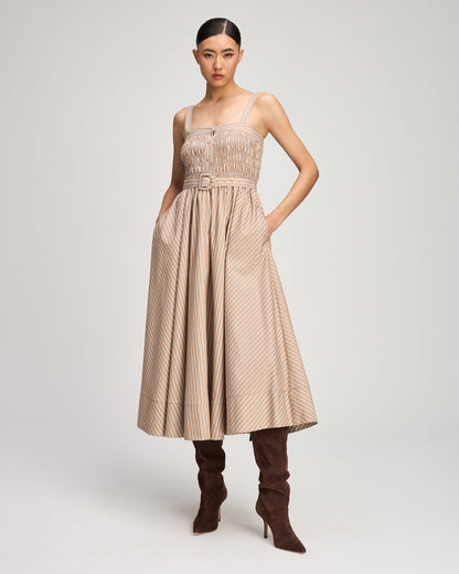 Cinq à Sept Clara Stripe Zoie Dress