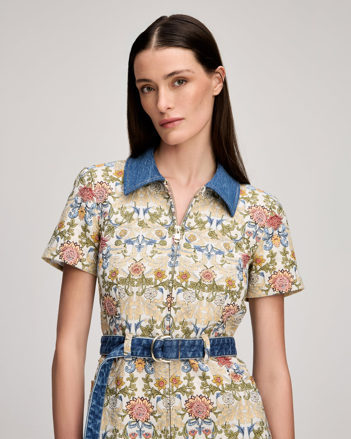 Cinq à Sept Zip Front Bea Dress