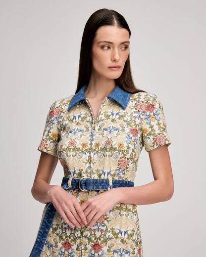 Cinq à Sept Zip Front Bea Dress