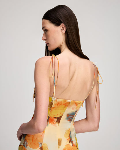 Cinq à Sept Watercolor Floral Betty Dress