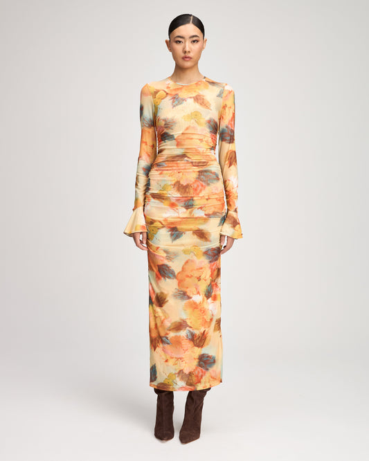 Cinq à Sept Watercolor Floral Neriah Dress
