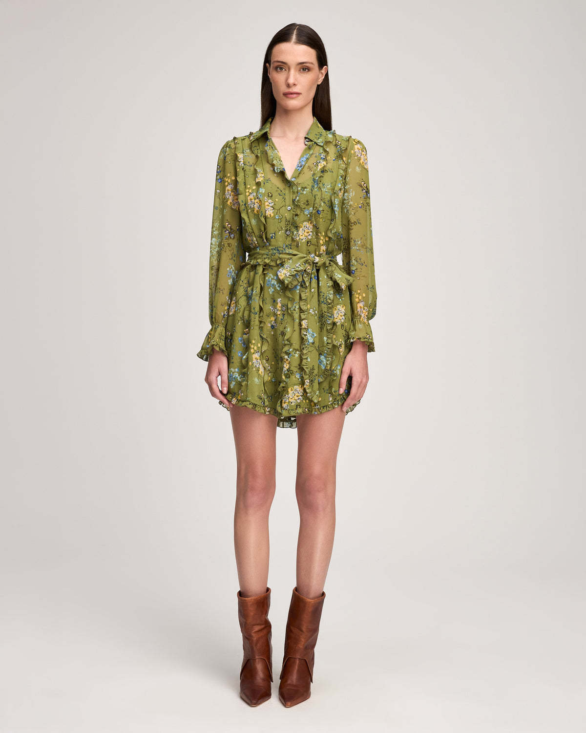Cinq à Sept Windswept Floral Estelle Dress