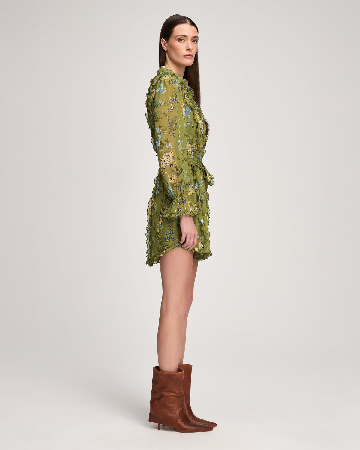 Cinq à Sept Windswept Floral Estelle Dress