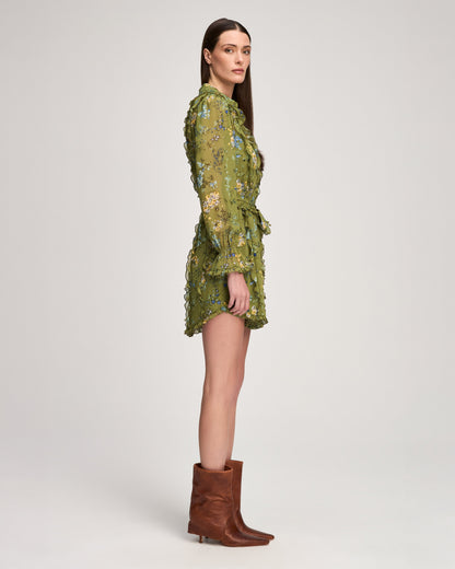 Cinq à Sept Windswept Floral Estelle Dress