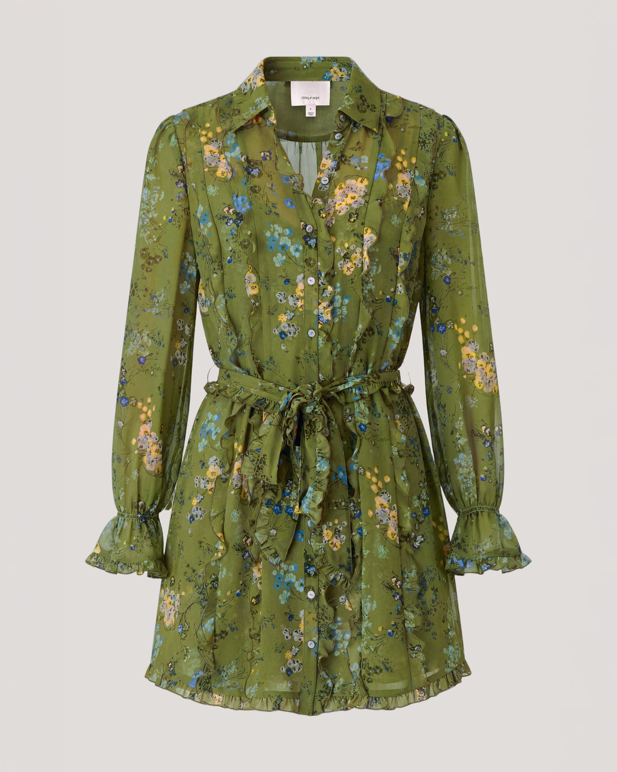 Cinq à Sept Windswept Floral Estelle Dress