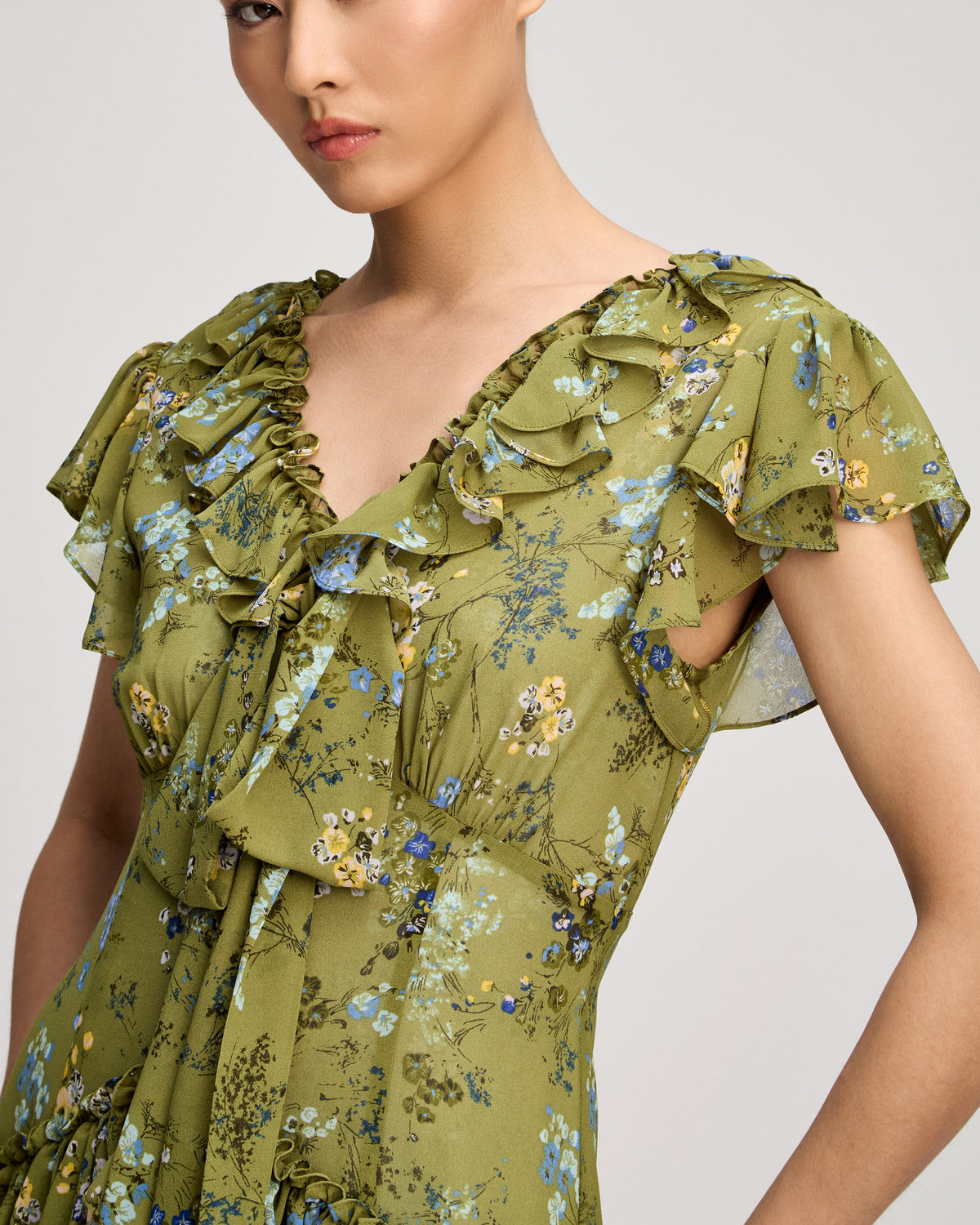 Cinq à Sept Windswept Floral Sevi Dress